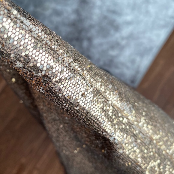 Victoria Secret Gold Glitter Sparkly Tote - Picture 9 of 16